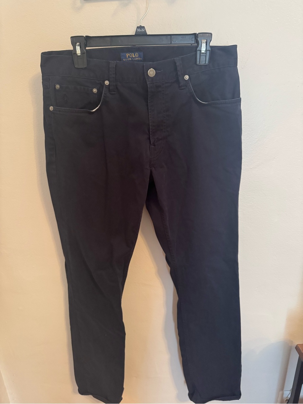 Polo Ralph Lauren 3812 Men’s 32x32 Dark Navy 5 Pocket Pants Jeans
